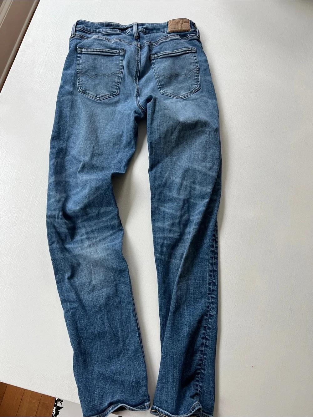 American Eagle Outfitters Slim Straight Blue Jeans